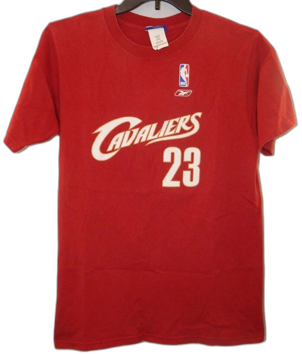 Vintage Reebok Youth Size LARGE 14-16 Cleveland Cavaliers #23 LeBron James NBA